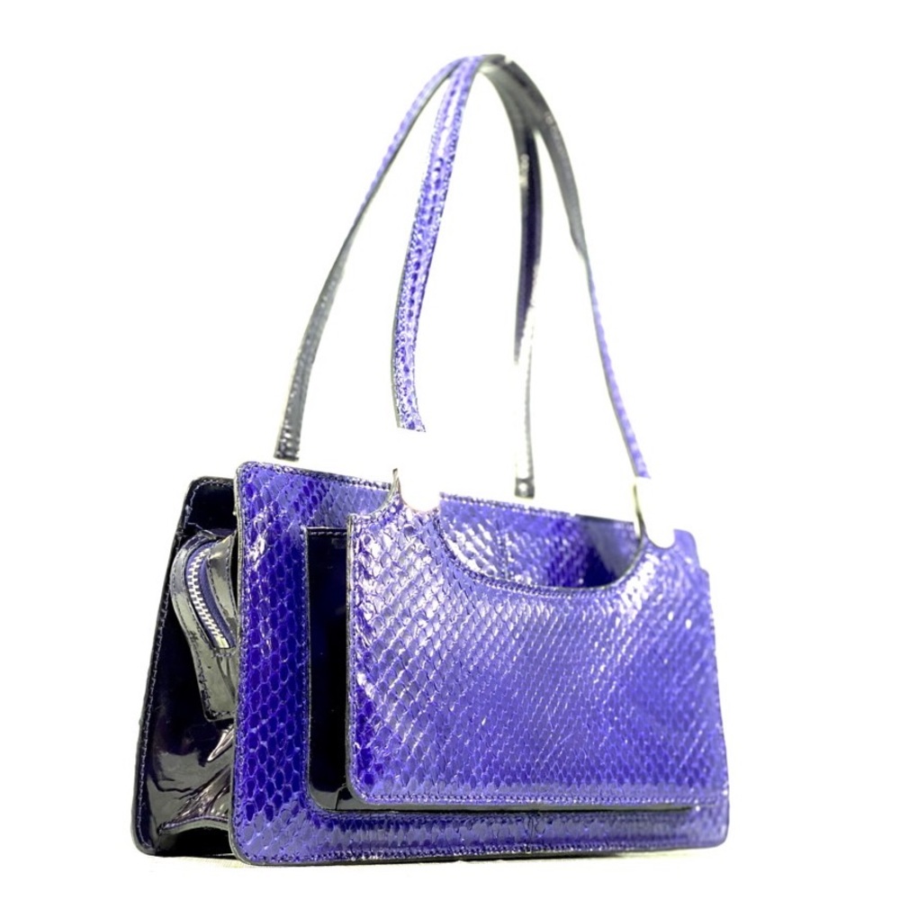 DOLCE & GABBANA | Python Leather Satchel - Picture 14 of 14